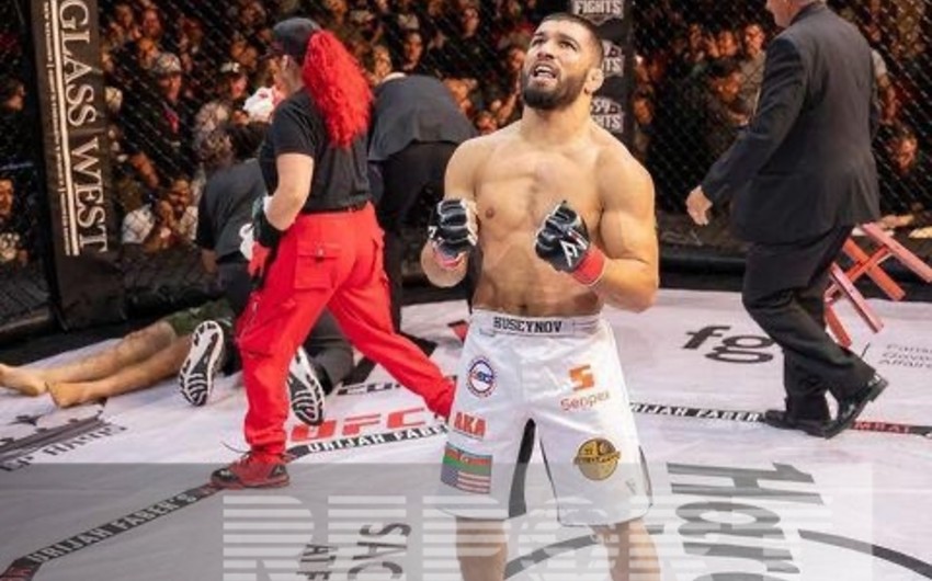Азербайджанский боец ​​ММА завоевал чемпионский пояс на турнире в США