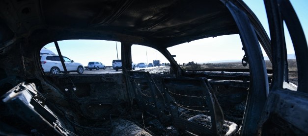 В Физулинском районе грузовик врезался в ограждение: есть погибший
 