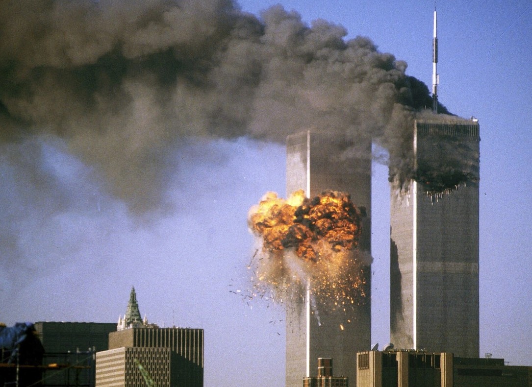 Появились новые кадры теракта 11 сентября - ВИДЕО
 