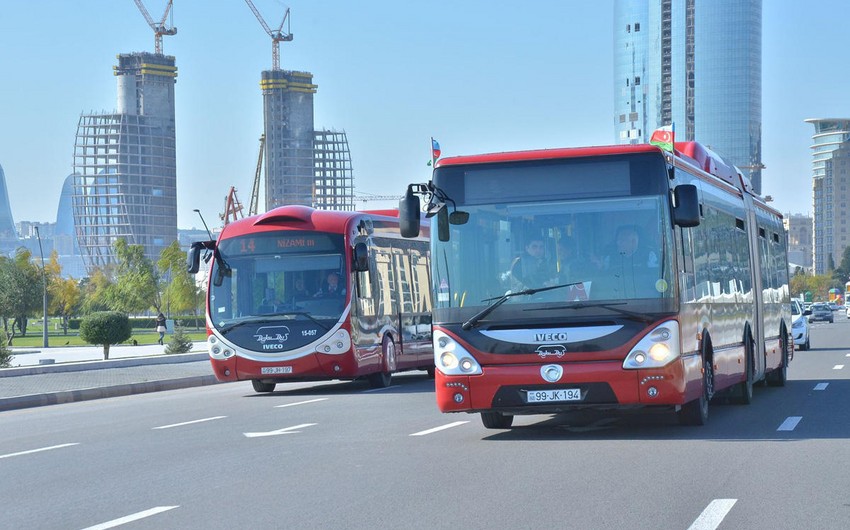 В Баку возобновят работу нескольких автобусных маршрутов
 