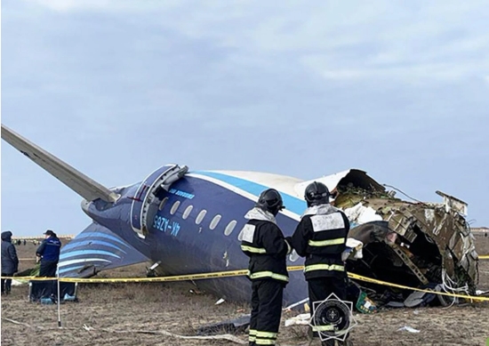 Расследование крушения самолета AZAL находится на этапе исследования материалов - ВИДЕО
 