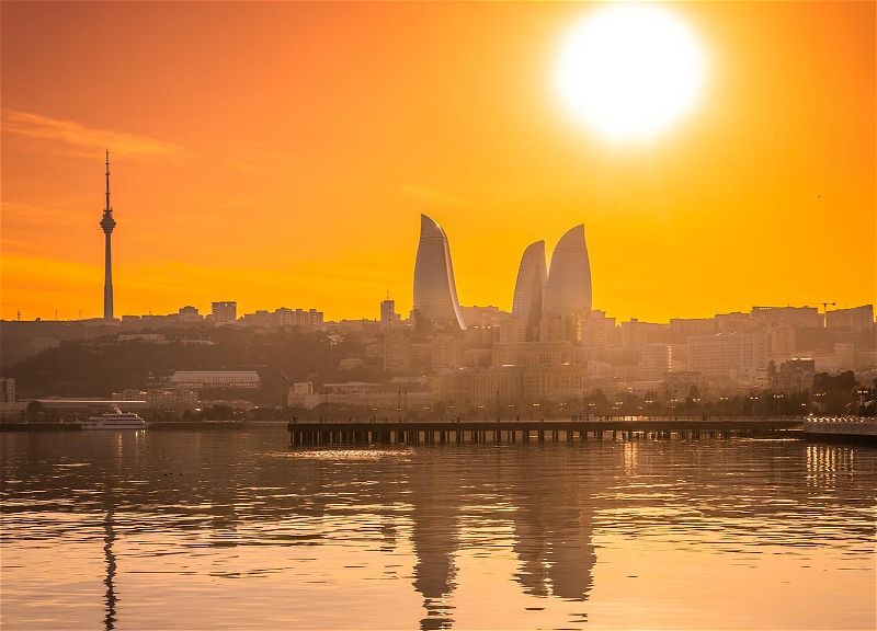 В субботу в Баку ожидается +35°
 