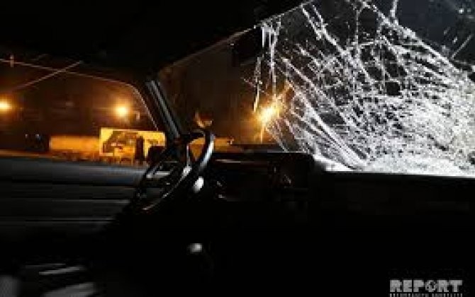 В Евлахе супружеская пара попала в ДТП, женщина погибла
 
