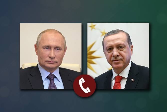 Эрдоган и Путин обсудили двусторонние отношения и Украину
 