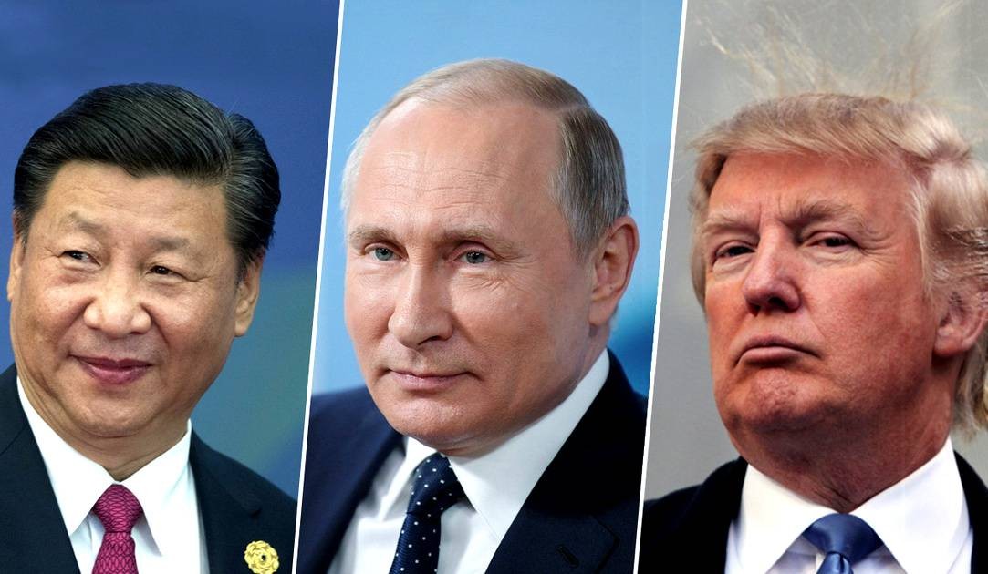 СМИ: Си Цзиньпин планирует провести трехстороннюю встречу с Путиным и Трампом  
 