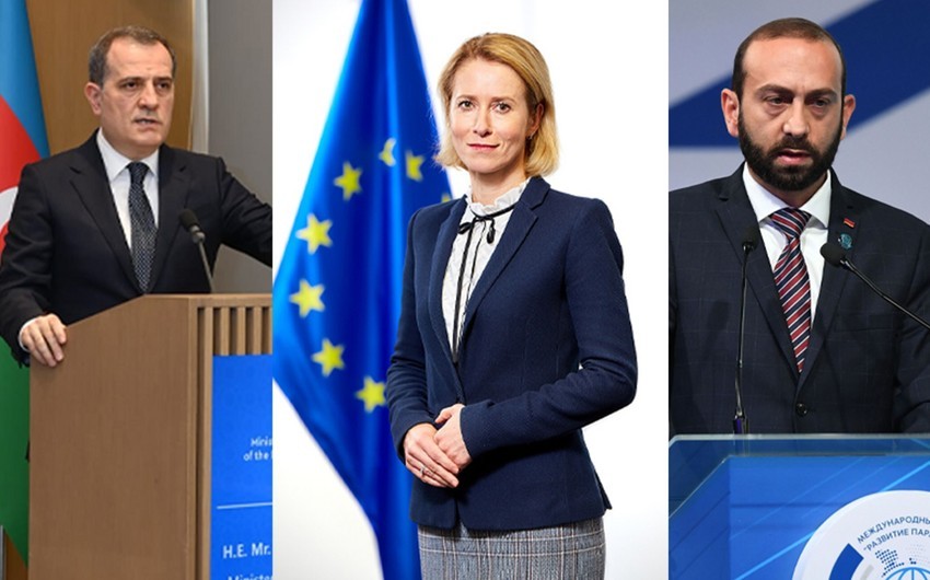 Глава евродипломатии Каллас провела разговоры с Байрамовым и Мирзояном
 