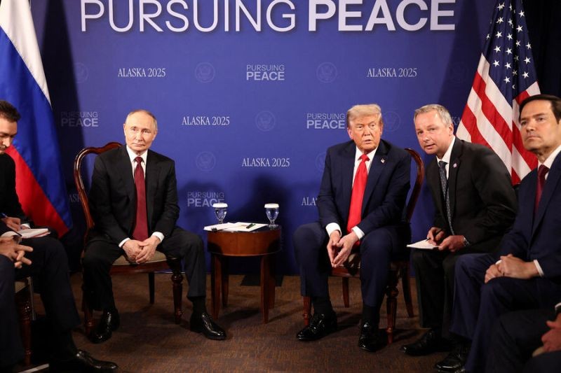 Начались переговоры Путина и Трампа
 