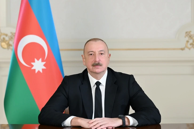 Ильхам Алиев сделал очередную публикацию об участии в Саммите мира по Ближнему Востоку
