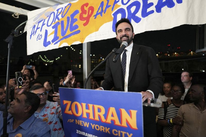 На выборах мэра Нью-Йорка победил демократ-социалист Мамдани
 