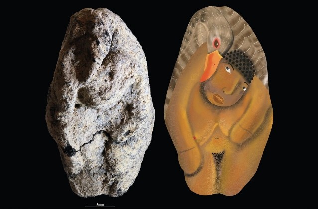 В Израиле нашли древнейшую в мире фигурку человека с животным
 