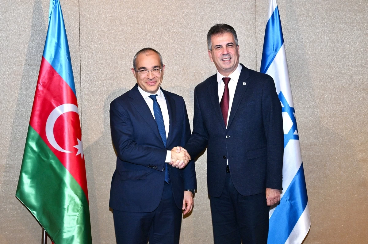 Микаил Джаббаров встретился с Эли Коэном