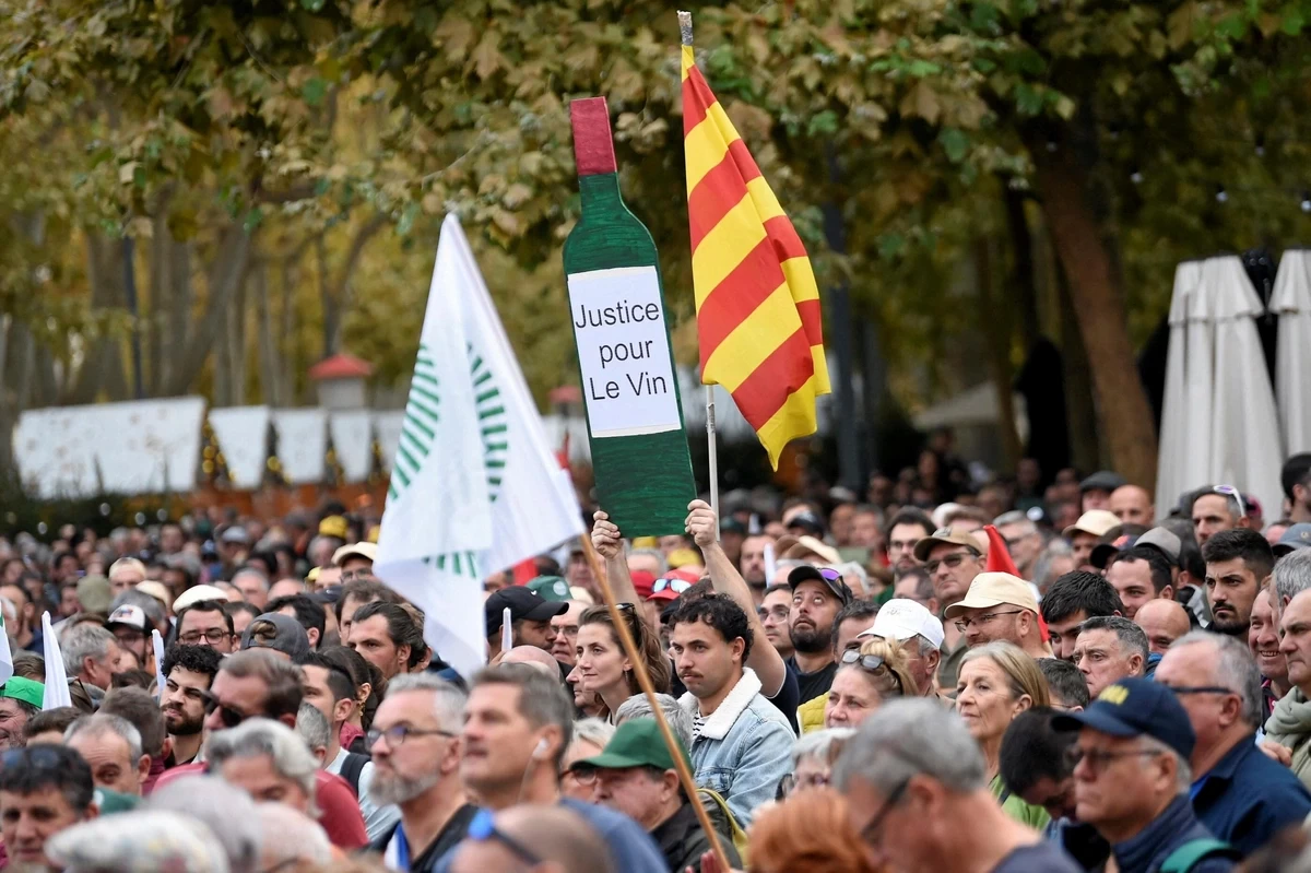 Во Франции забастовки парализовали работу 26 винных домов
 