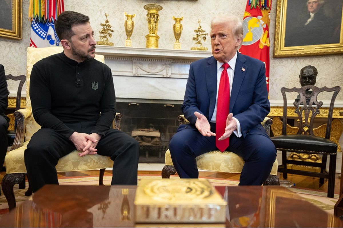 Трамп назвал Зеленского единственным в Киеве, кому не нравится проект сделки
 