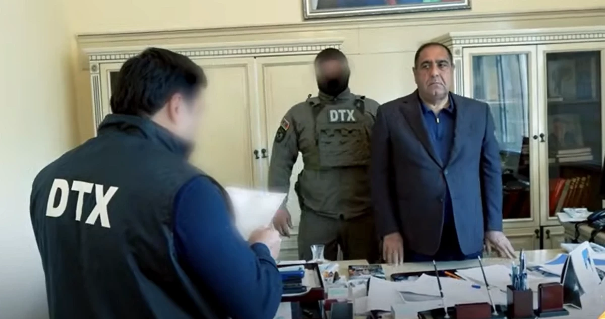 Кадры преступных деяний бывшего главы ИВ, задержанного СГБ - ВИДЕО
 