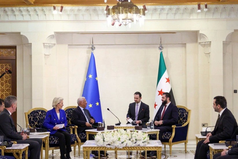Кошта и фон дер Ляйен обсудили с президентом Сирии развитие страны
 