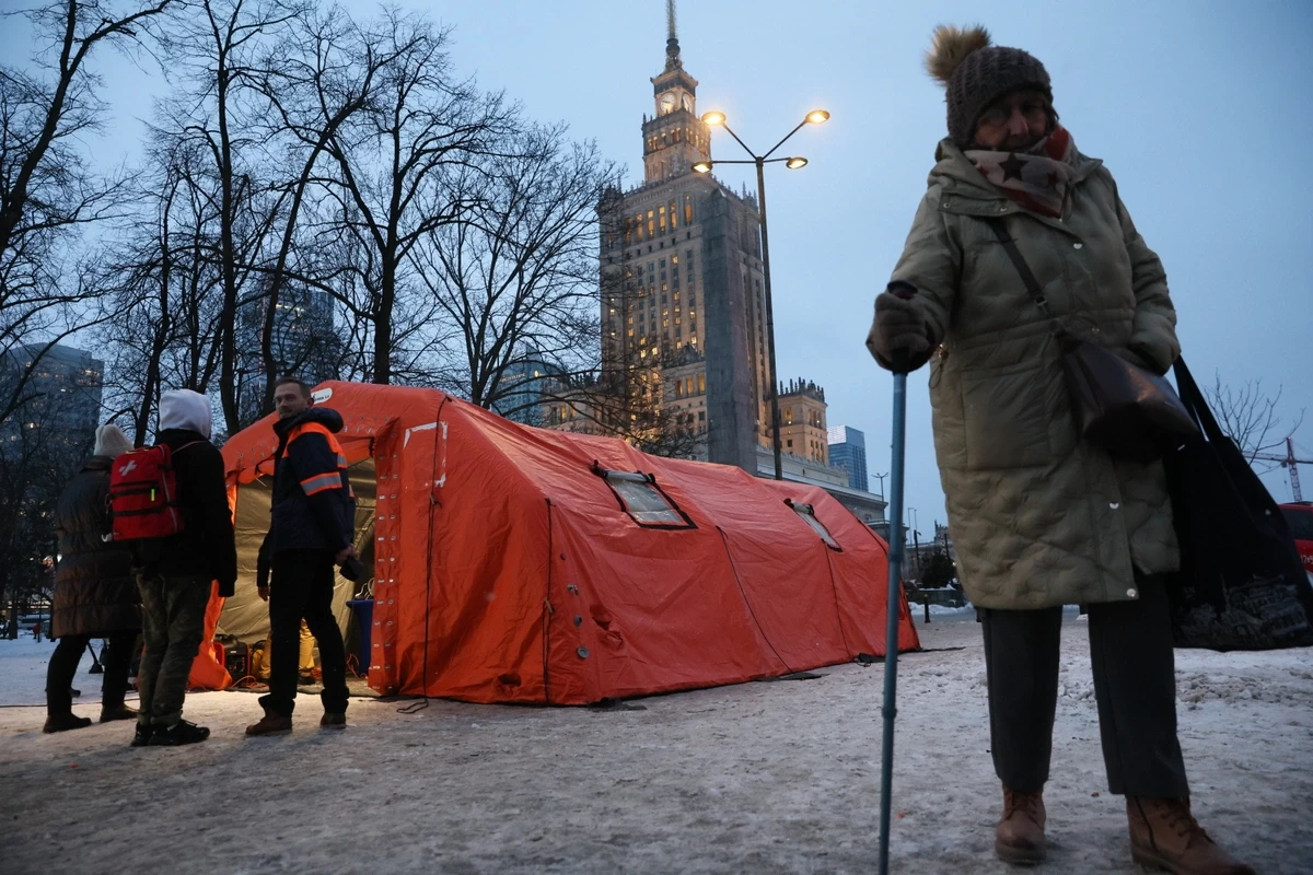 Сильные морозы в Польше унесли жизни трех человек
 