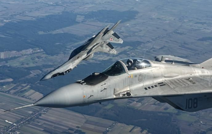 Польша готовит передачу Украине до девяти истребителей МиГ-29
 