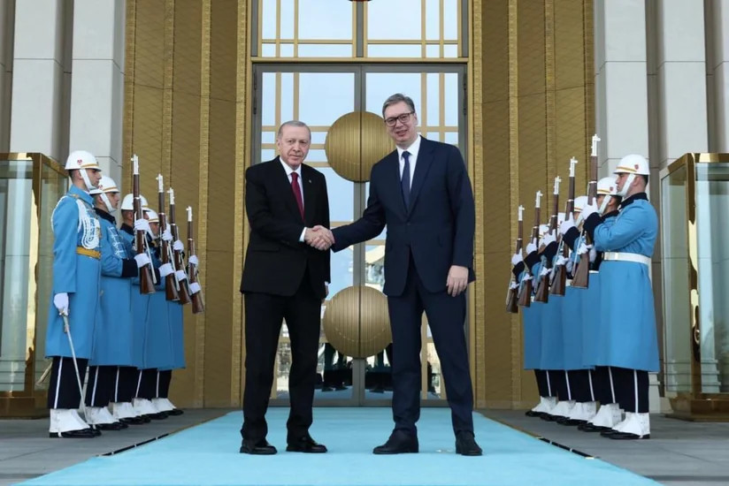 Эрдоган встретился с президентом Сербии
 