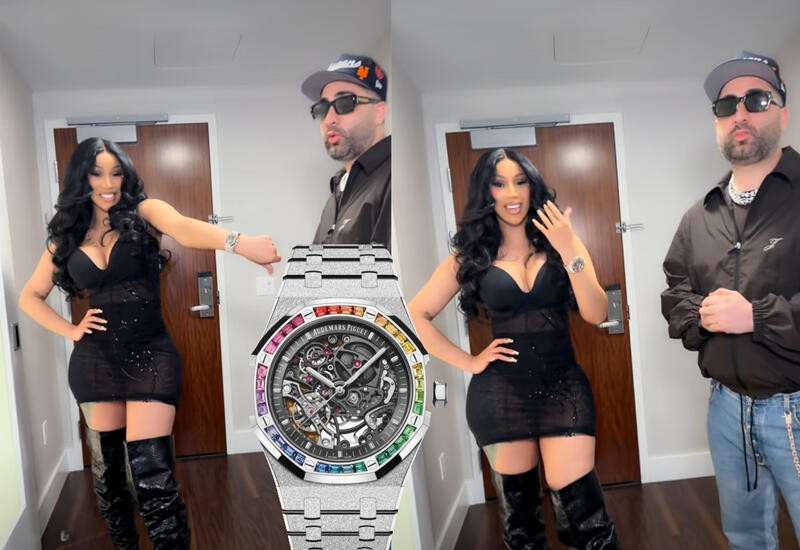 Карди Би порадовала себя часами Audemars Piguet за полмиллиона долларов
 
