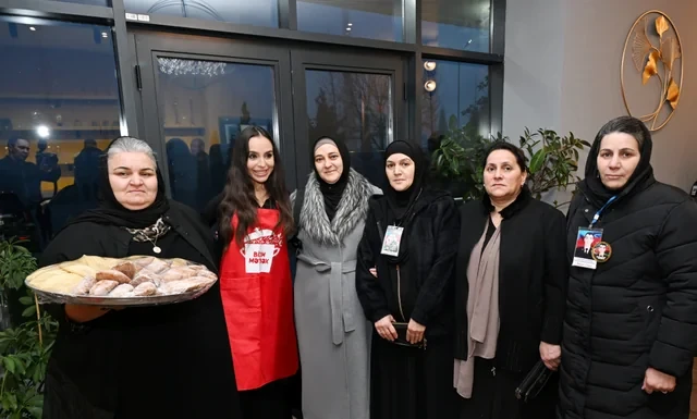 Лейла Алиева приняла участие в ифтаре в Губе - ФОТО
 