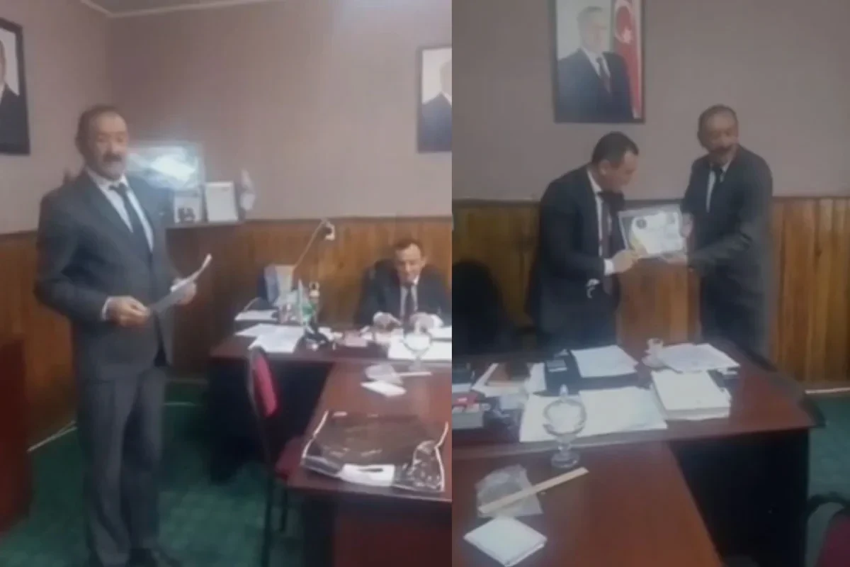 В Гедабейском районе арестован мужчина, вручивший 'награду' чиновнику
 