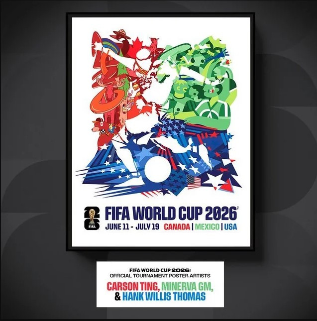 ФИФА представила официальный постер чемпионата мира 2026 года
 