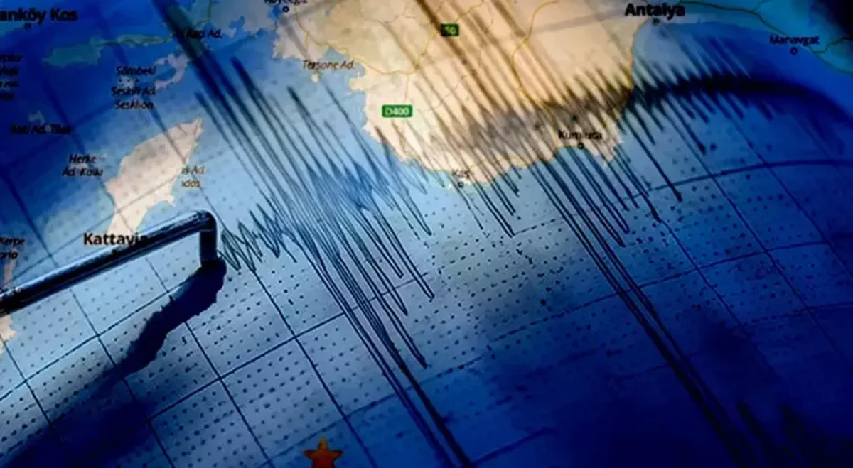 Землетрясение магнитудой 4,5 произошло у побережья Антальи
 