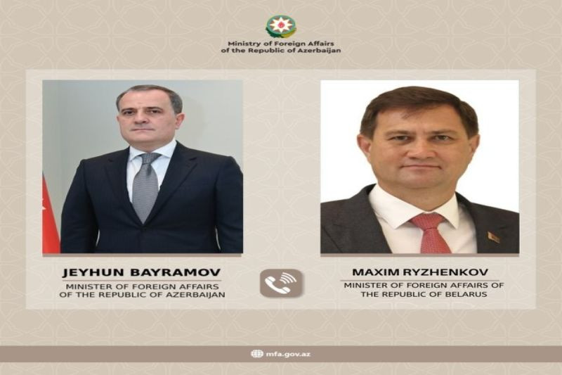 Состоялся телефонный разговор между главами МИД Азербайджана и Беларуси
 