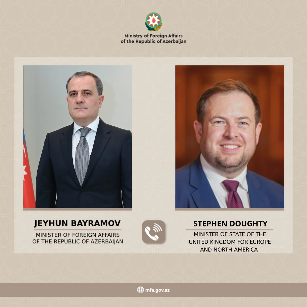 Байрамов обсудил с британским министром эскалацию на Ближнем Востоке
 