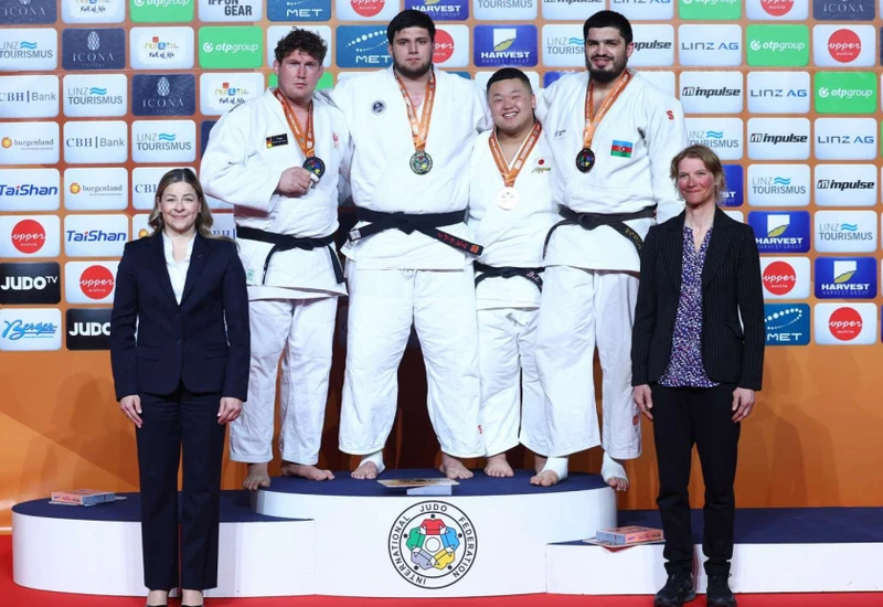 Азербайджанские дзюдоисты завоевали 4 медали на Гран-при
 