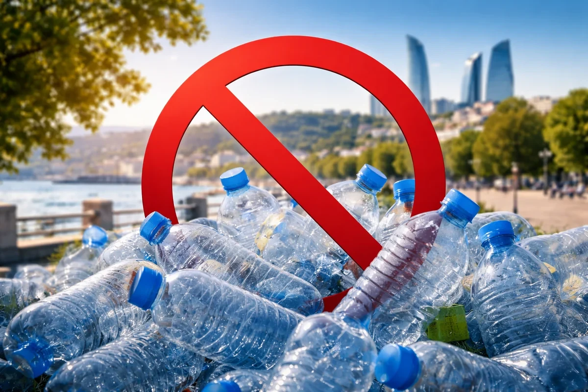 Запретят ли в Азербайджане пластиковую тару?
 