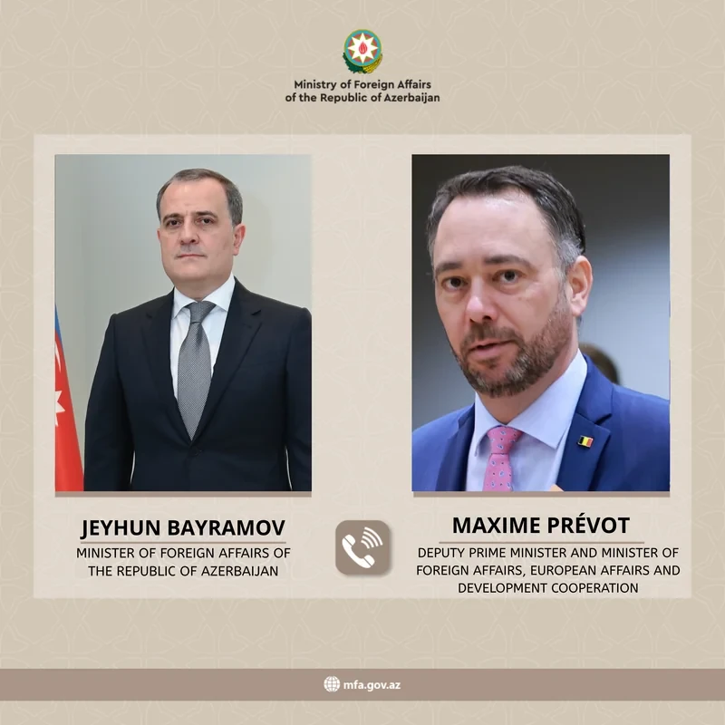 Глава МИД Азербайджана обсудил с вице-премьером Бельгии ситуацию на Ближнем Востоке
 