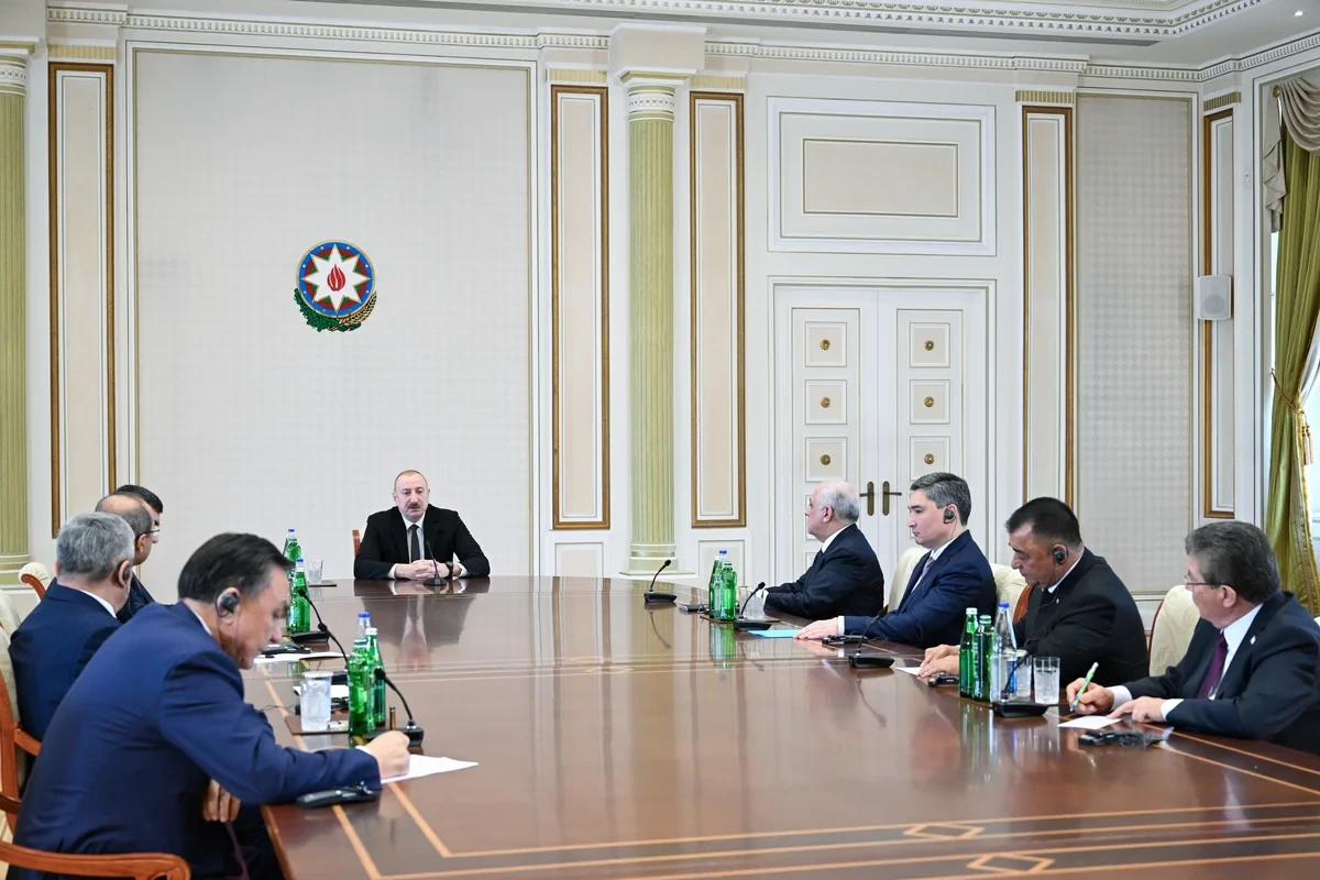 Ильхам Алиев принял участников встречи глав правительств стран-членов ОТГ - ОБНОВЛЕНО
 