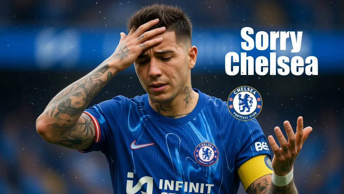 Энцо Фернандес извинился перед 'Челси'
 