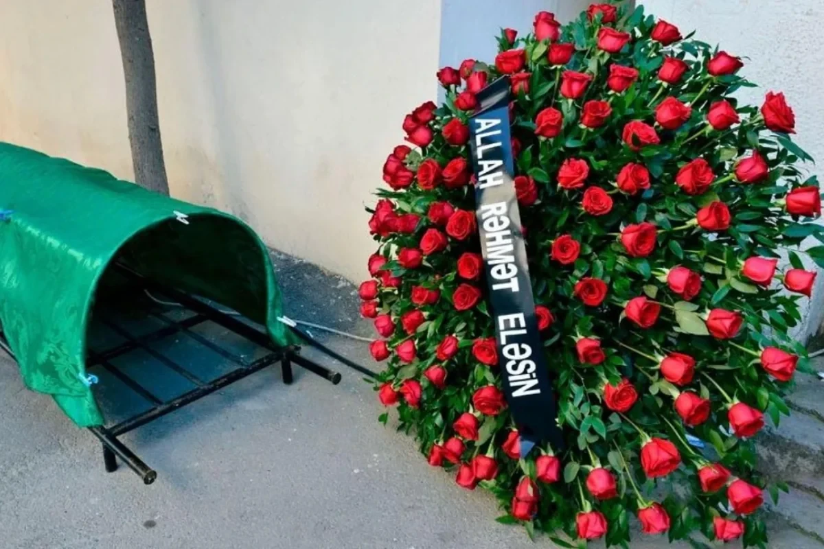 Трагедия в Агдаме: женщина скончалась на похоронах зятя - ФОТО