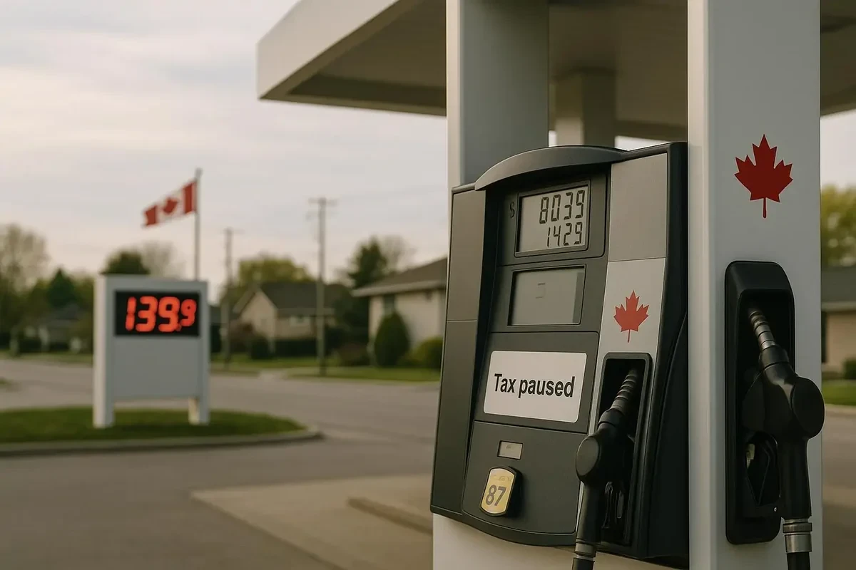 Власти Канады временно отменят налог на бензин и дизель на фоне роста цен
 