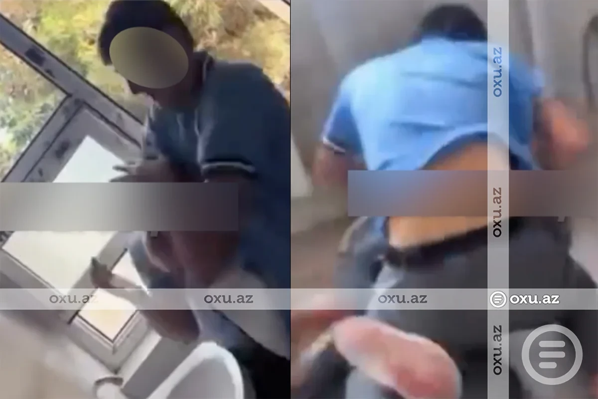 В школе №271 в Баку зафиксированы случаи агрессии среди учеников - ВИДЕО