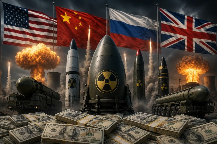 Ядерные расходы достигли рекорда: кто и сколько тратит на оружие апокалипсиса
 