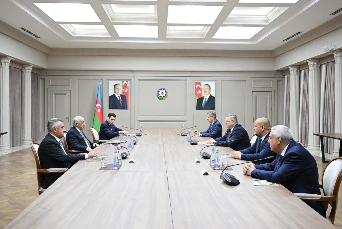 Премьер-министр Азербайджана принял вице-губернатора Астраханской области
 