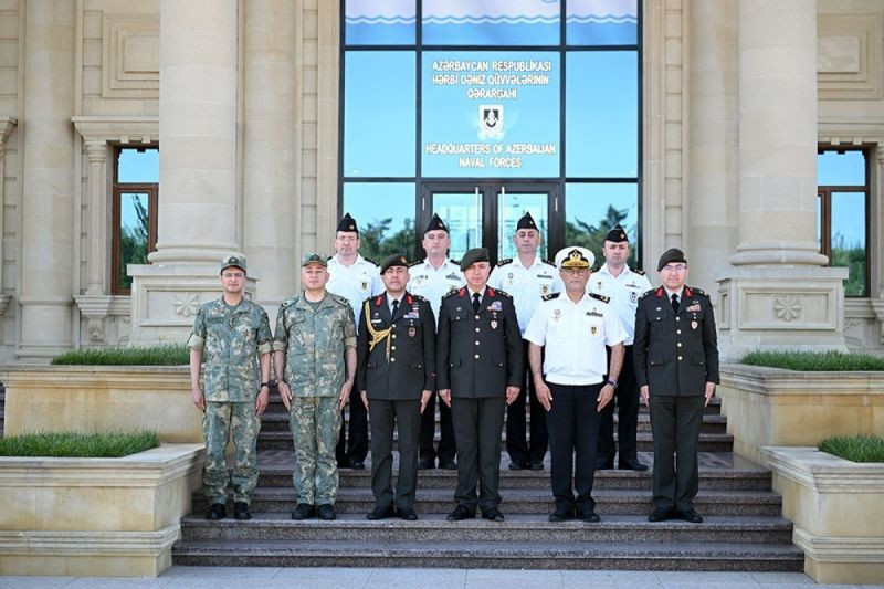 Турецкая военная делегация посетила ВМС и Национальный университет обороны Азербайджана
 