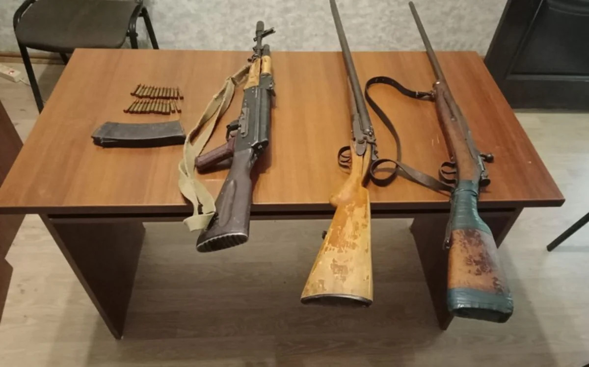 В Азербайджане за сутки изъято 21 единицу оружия
 