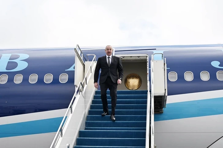 Президент Ильхам Алиев прибыл с государственным визитом в Кыргызстан
 