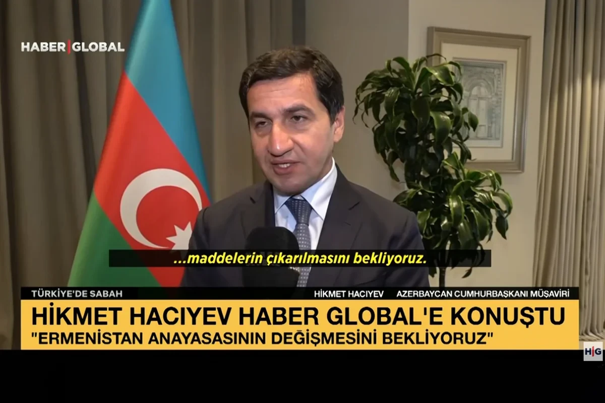 Хикмет Гаджиев дал интервью Haber Global: Интересы Турции - это наша красная линия - ВИДЕО
 