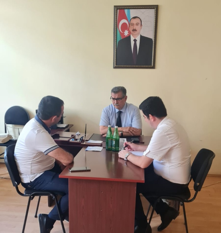 Новрузали Асланов провел прием граждан в Исмаиллы
 