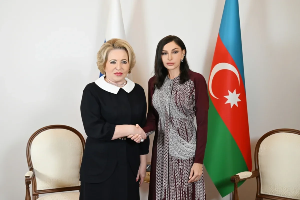 Валентина Матвиенко позвонила Мехрибан Алиевой
 