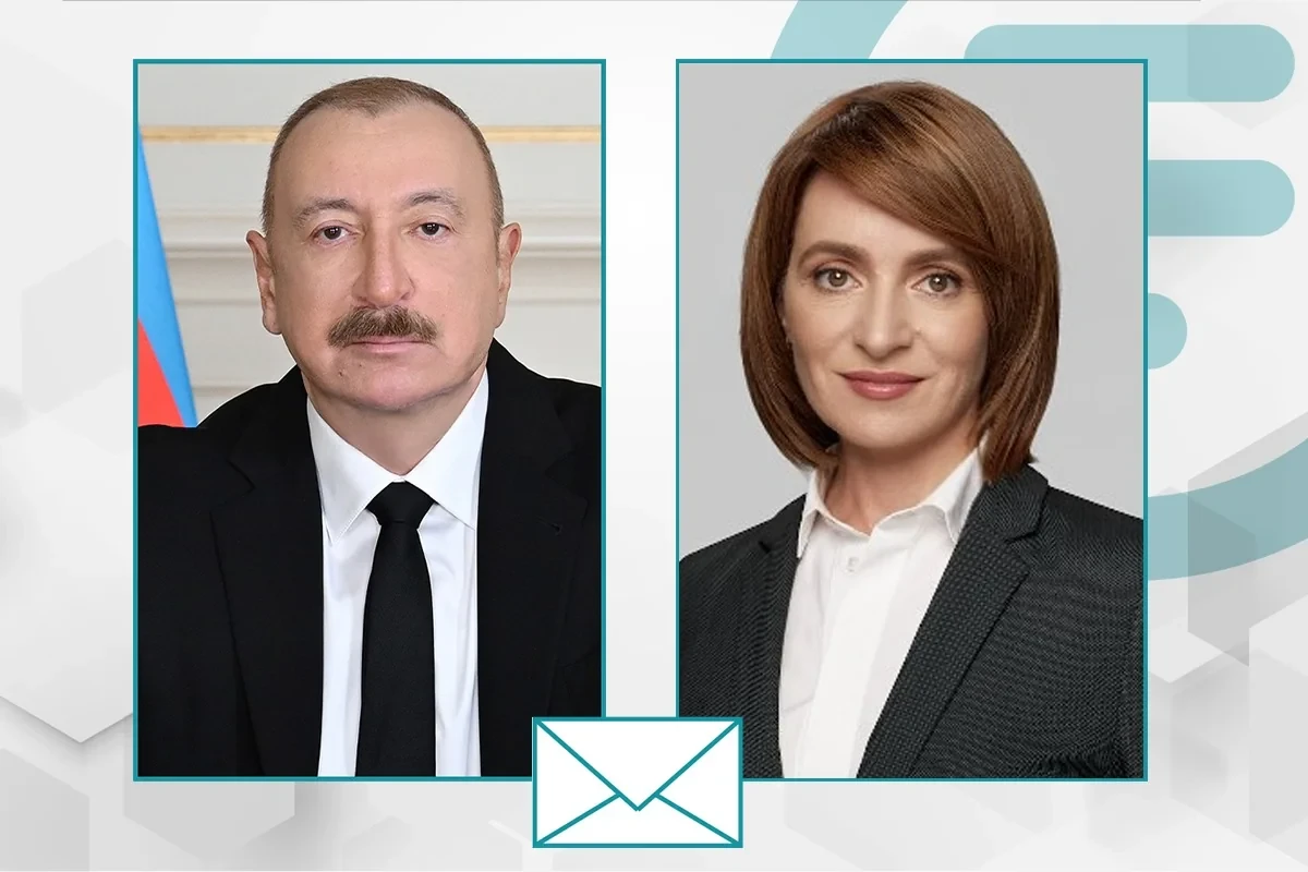 Ильхам Алиев поздравил Майю Санду
 