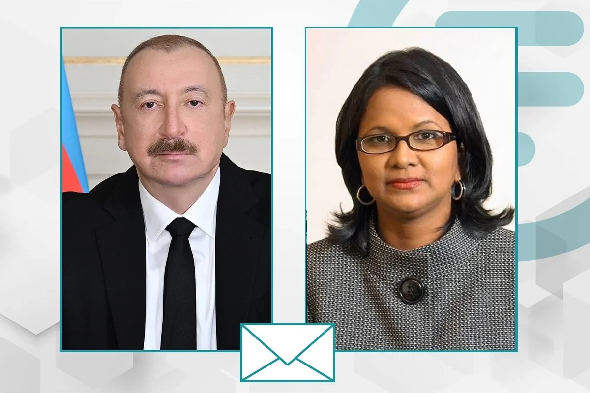 Ильхам Алиев поздравил Кристин Карлу Кангалу
 