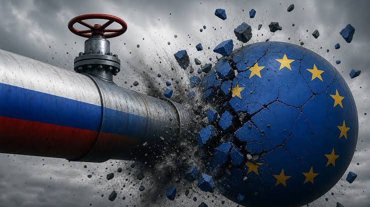 Отказ от газа из России ударил по европейской экономике 
 