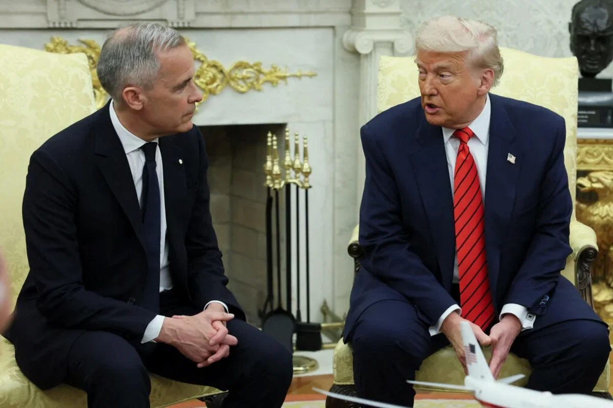 Трамп опубликовал изображение, на котором называет премьера Канады губернатором - ФОТО