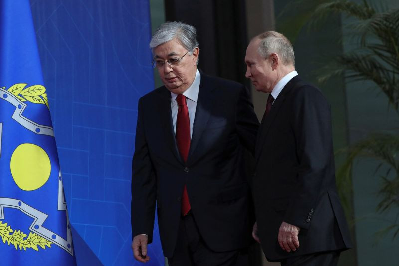 Токаев выразил признательность Путину за сочувствие после ЧП на Каспии
 
